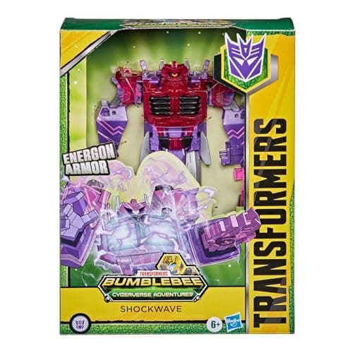 Image of Transformers Toys Cyberverse Ultimate Class Shockwave Action Figure - Combines with Energon Armour to Power Up - For Kids Ages 6 and Up, 9-inch