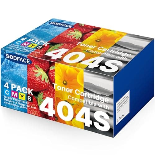 Image of SODFACE CLT-404S CLT-P404C CLT-K404S Toner Compatible for Samsung CLT-K404S for Samsung C430w Toner Cartridges Xpress C480FW C48X C480W C430 C480 C480FN C43X ( Black Cyan Yellow Magenta, Pack of 4)