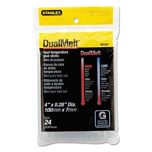 Image of STANLEY Dual Temperature 7 mm (4 inch) Glue Sticks 1-GS10DT