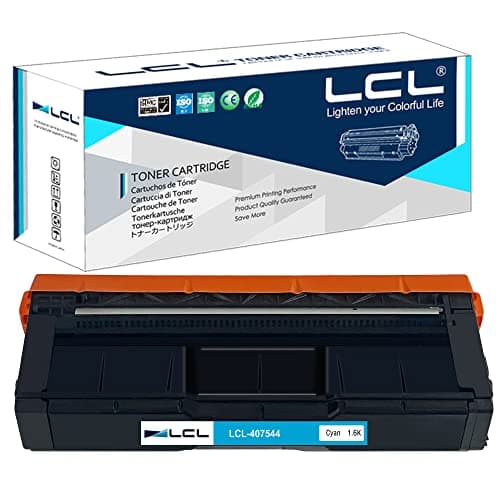 Image of LCL Remanufactured Toner Cartridge 407544 sp c250 sp c250dn sp c250sf SP C261SFNW (1Cyan) Replacement for Ricoh sp c250 sp c250dn sp c250sf SP C261SFNW