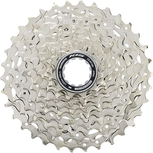Image of SHIMANO 105 Cs-R7101 12-Speed Cassette Silver, 11-34T, 12- Speed