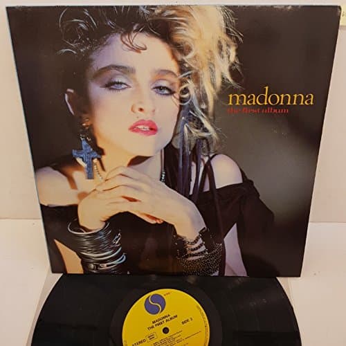 Image of MADONNA - The First Album, WX22, 12" LP, REISSUE, yellow SIRE label