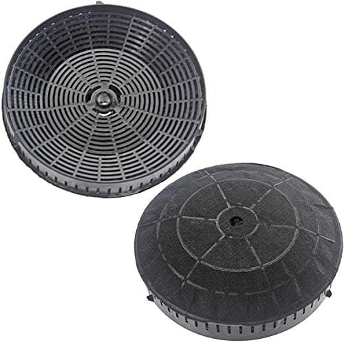 Image of SPARES2GO CHA15 Type Active Carbon Odour & Grease Filter for CDA Cooker Hood Vent Extractor (Pack of 2)