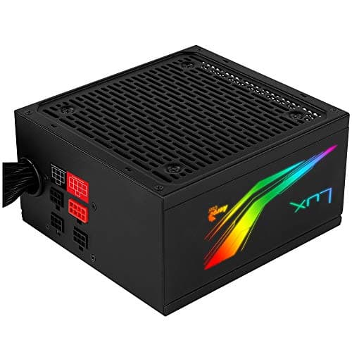 Image of Aerocool Lux RGB M 550W Modular RGB Power Supply, 80Plus Bronze 230V