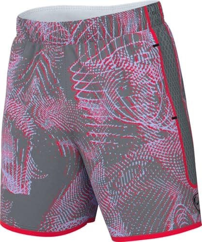 Image of Nike Academy+ Dri-Fit Men's Football Shorts, Bright Crimson/Cool Grey/Black, HV1826-635, 2XL
