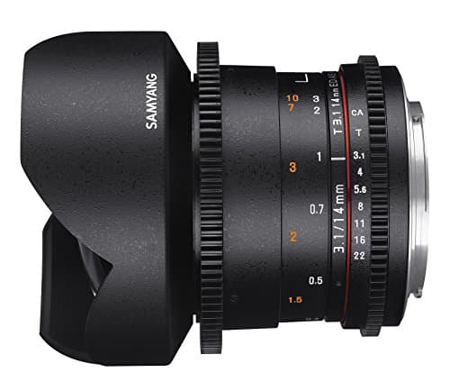 Image of Samyang MF 14mm T3.1 VDSLR II Manual Focus Cine Lens for Sony E