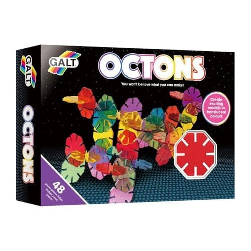 Image of Galt Toys, Octons, Construction Toy, Ages 4 Years Plus