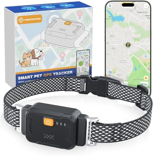Image of Jewyow Dog Tracker with No Monthly Fees,Virtual Fence & Two-Way Reminders, Pet Activity Tracker with Real-Time GPS Tracking, 4g Live Satellite Tracking, Suitable for All Dogs/Cat and Fits All Collars