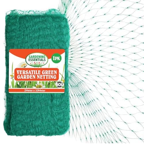Image of 2m x 10m Anti Bird Netting for Garden, Protective Green Garden Netting Mesh, Durable & Reusable Plant Protection Net, Lightweight, Weather‑Resistant for Fruit, Ponds & Grass Seed, Veg Patch Cover