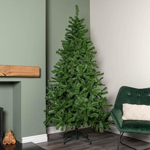 Image of 7ft (2.1m) Green Colorado Spruce Artificial Christmas Tree with 763 tips