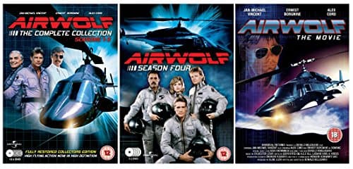 Image of Airwolf The Movie and Airwolf Complete Collection Seasons 1-4 + Extras
