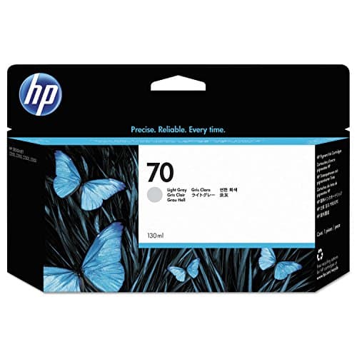 Image of HP Original 70 Light Grey Ink Cartridge (130 ml)