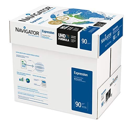 Image of Navigator 210 x 297 mm A4 90gsm Expression Copier Paper - White (Pack of 2500 Sheets)