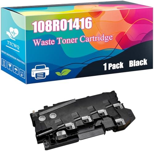 Image of Compatible for Xerox 108R01416 Waste Toner Cartridge Phaser 6510 6510n 6510dn 6510dni WorkCentre 6515 6515n 6515dn 6515dni VersaLink C600 C605 Printers, High Yield 30000 Pages (Black)
