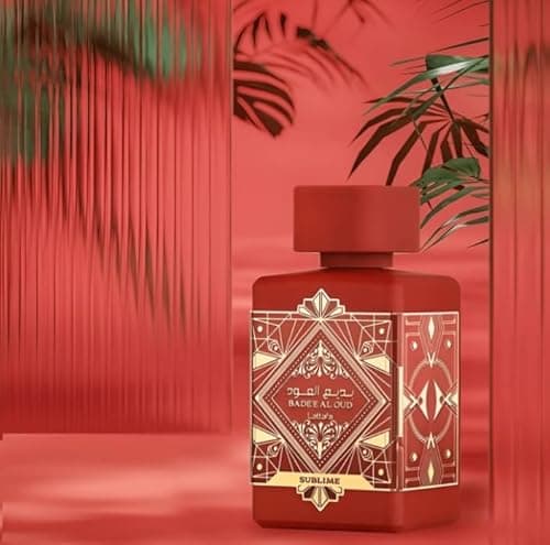 Image of Badee Al Oud Sublime Eau de Parfum, Oriental Oud Fragrance with Rose, Apple and Lychee Notes