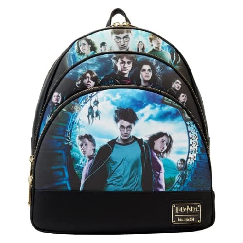Image of Loungefly Harry Potter sac à dos Trilogy Series 2 Triple Pocket