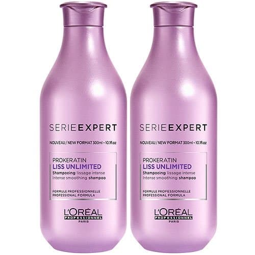 Image of L'Oreal Professionnel Serie Expert Liss Unlimited Shampoo 300ml Double