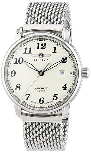 Image of Zeppelin Men's Wristwatch XL LZ127 Graf Automatic Analog Stainless 7656M5