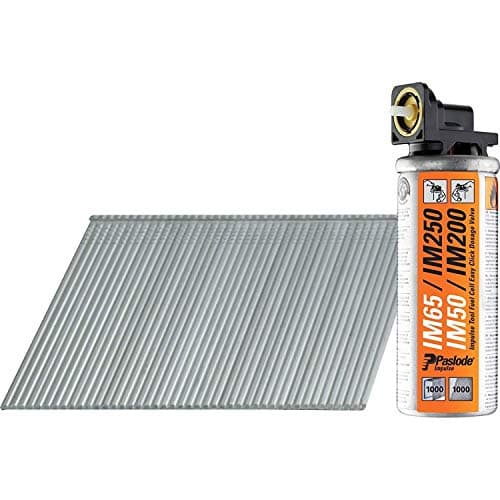 Image of TIMco Paslode F16 x 45mm Angled Brad Nails for IM65A & IM250A - Galv (2000 & 2 Fuel Cells), Silver