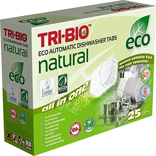 Image of TRI-BIO ECO NATURAL DISHWASHER TABLETS (25 tabs)