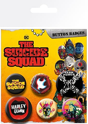 Image of GB eye DC Comics Suicide Squad Mix Badge Pack