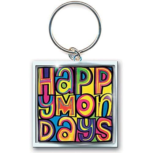 Image of Happy Mondays Keychain: Dayglo Logo