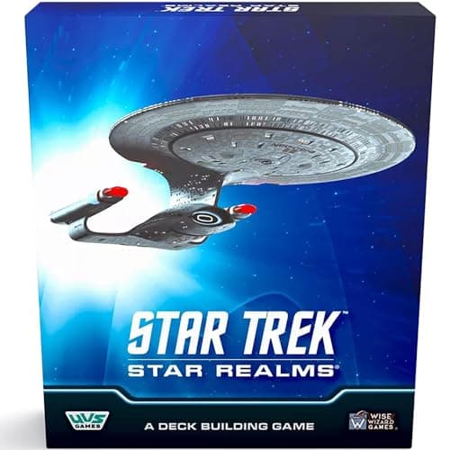 Image of UVS Games | Star Trek: Star Realms - Core Set | Deck-Building Card Game | Ages 14+ | 2-4 Players | 20+ Minutes Playing Time, Black