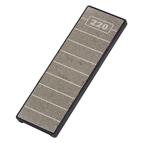 Image of Trend Fasttrack Diamond Preparation Stone, 220 Grit for Optimal Sharpening, Grey, 8 x 15cm, FTS/S/P