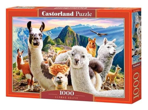 Image of Puzzle 1000 pièces : Selfie de Lamas