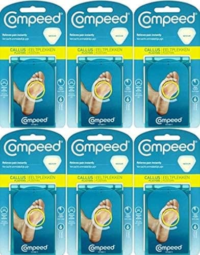 Image of 6 x Compeed Callus 6 Medium Plasters