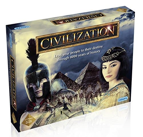 Image of Civilization Epic Strategy Board Game for Adults | Francis Tresham | Build A Powerful Empire | Gibsons Games | Game play 4+ Hours | Age 12+