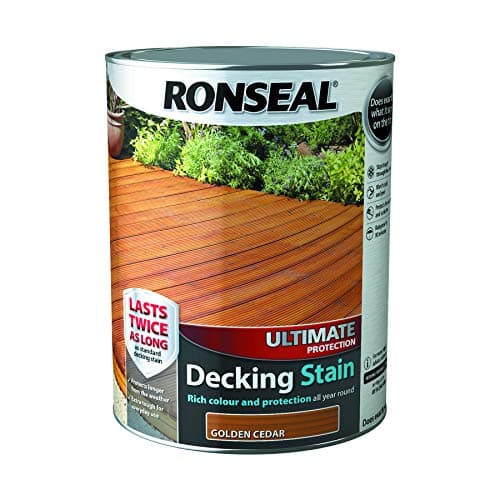 Image of Ronseal Ultimate Protection Decking Stain Cedar 5L