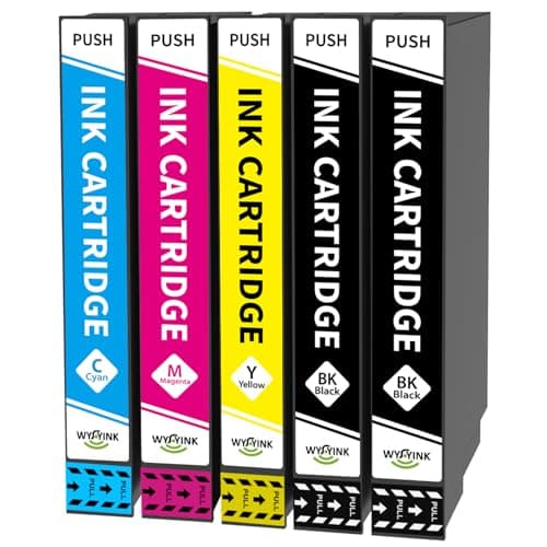 Image of WYFYINK Replacement for 405XL Ink Cartridges Compatible with Epson 405 XL Multipack with WorkForce Pro WF-4820 WF-3820 WF-3825 WF-4825 WF-4830 WF-7310 WF-7830 WF-7835 WF-7840 Printers (5 PACK)