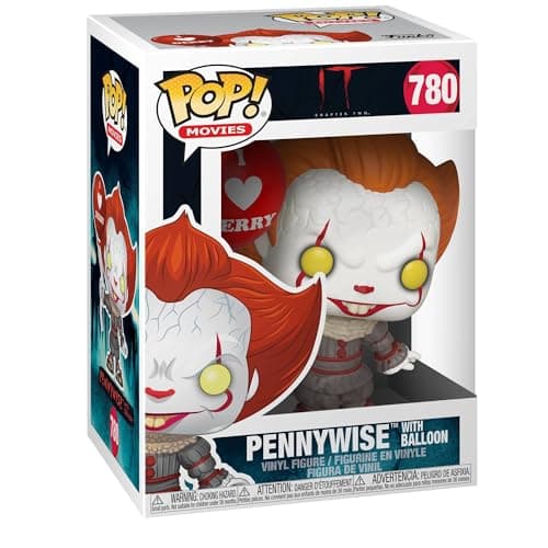 Image of Funko POP! Movies: IT: Chapter 2 - Pennywise with Balloon - Collectable Vinyl Figure - Gift Idea - Official Merchandise - Toys For Kids & Adults - Model Figure for Collectors and Display