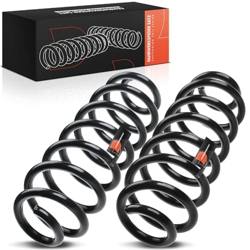 Image of Frankberg 2x Coil Spring Rear axle Compatible with P.a.s.s.a.t Variant 365 1.4L-2.0L Estate car 2010-2014 Replace# 3C0511115AD