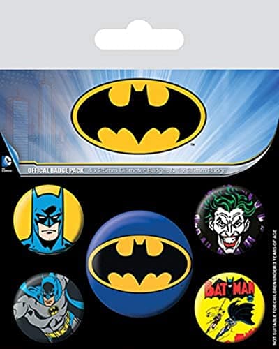 Image of Pyramid International BP80439 Batman Badge, Multi-Colour, 10 x 12.5 x 1.3 cm