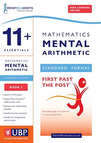 Image of 11+ Essentials Mental Arithmetic for CEM: Book 1