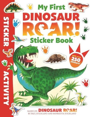 Image of The World of Dinosaur Roar!: My First Dinosaur Roar Sticker Book