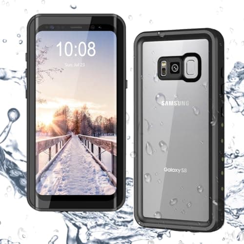 Image of YMCCOOL Galaxy S8 Waterproof Case, Full Protective Shock/Snow/Dirtproof With IP68 Certified Waterproof Case for Samsung Galaxy S8 5.8inch