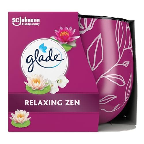 Image of Glade Scented Candle Sleeved Relaxing Zen 108g