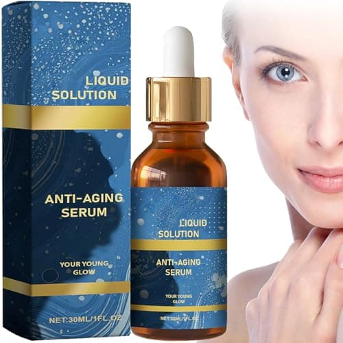Image of Anti-Wrinkle Serum - Hydrating Face Serum For Mature Skin. Advanced Wrinkle Tending. Formulated To Improve Skin Texture & Hydration, Support Skin Elasticity & Radiance. Ideal For Women.
