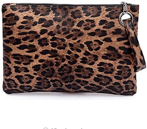 Image of Fioeyr Oversized Clutch Bag Purse, Womens Large PU leather Evening Wristlet Envelop Handbag