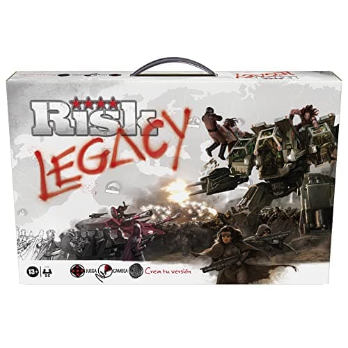 Image of Hasbro Gaming Risk Legacy Board Game, 6 Players, Ages 15+