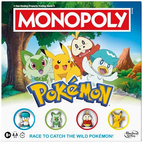 Image of Monopoly Pokémon Edition Board Game - English Version