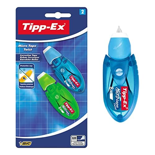 Image of Tipp-Ex Micro Tape Twist Rubans Correcteurs 8 m x 5 mm - Corps Couleurs Assorties