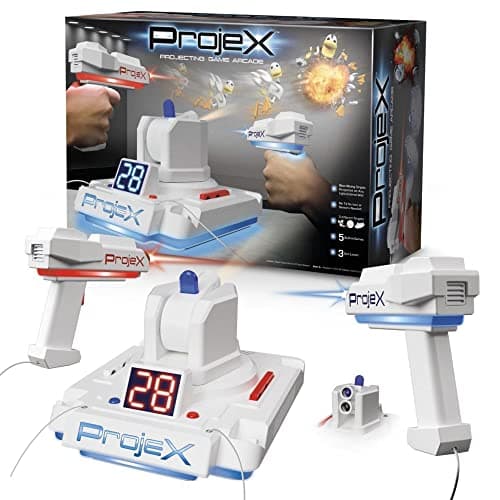 Image of Giochi Preziosi Laser X - Projex Double Blaster, a portable console with 3 game modes, 3 targets, precision lasers, for children from 4 years old, Precious Games, LAP00001