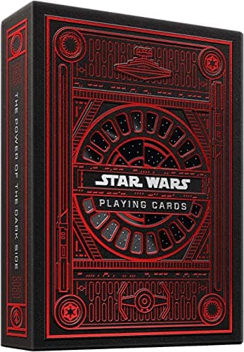 Image of theory11 SOLOMAGIA Star Wars Dark Side (RED) Playing Cards