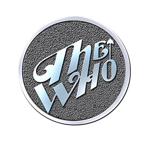 Image of The Who Badge Arrow Band Logo Official Metal lapel Pin One Size