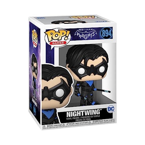 Image of Funko POP! Games: Gotham Knights - Nightwing - Batman - Collectable Vinyl Figure - Gift Idea - Official Merchandise - Toys for Kids & Adults - Video Games Fans - Model Figure for Collectors