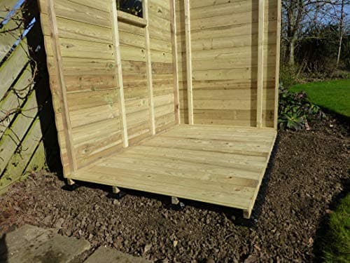 Image of EcoBearer Shed Base Kit for an 8ft x 6ft with 6 bearers- Kit consists of 24
